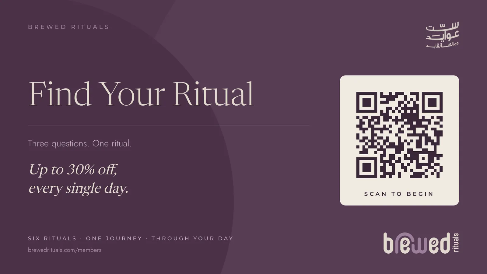 ملصق الاختبار مع رمز QR